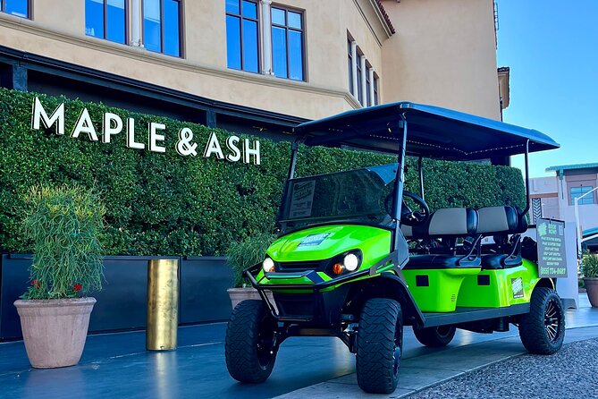 1.5 Hour Stretch Limo Golf Cart Tour, Ultimate Old Town Exploration - Western Spirit and Scottsdale’s Western identity