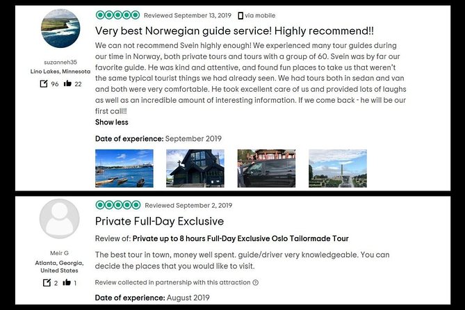 8 hours Full-Day Exclusive Oslo Tailormade Guided Limo Tour - Ekebergparken adds a hillside view over Oslo
