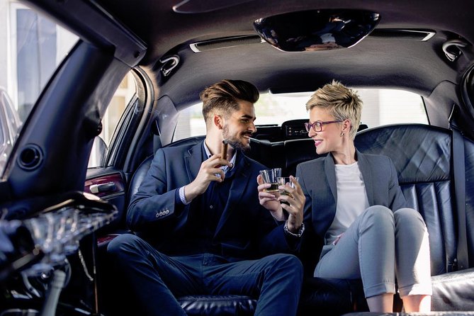 Airport luxury arrival ride by SUV, Sedan, Minibus or Limousine - Waiting time, flight delays, and possible extra charges