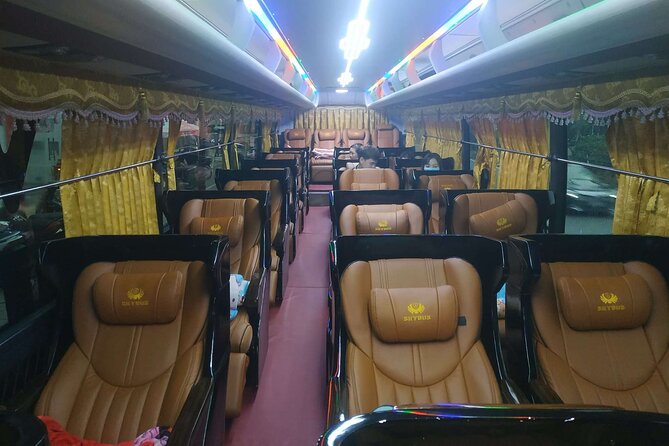 Bus ticket Hanoi to Ha Giang: Sleeping - Limousine - Cabin Bus - Choosing a cabin, berth, or limousine seat