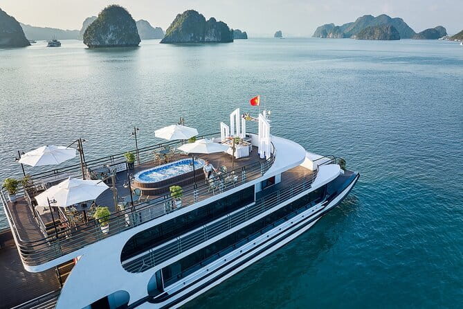 From Hanoi: Best Halong 5-Star Day Cruise, Buffet Lunch,Limousine - Sung Sot Cave and its giant chambers