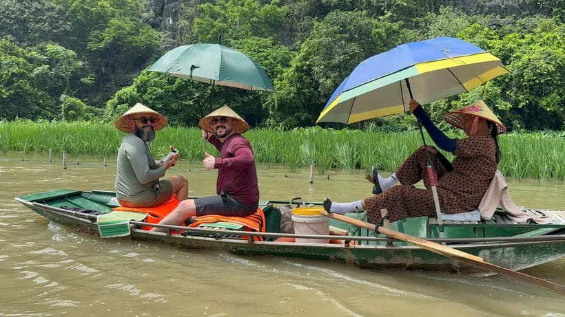 From Hanoi: Ninh Binh, Hoa Lu, Tam Coc, & Mua Cave Day-Trip - Buffet lunch with local Vietnamese dishes