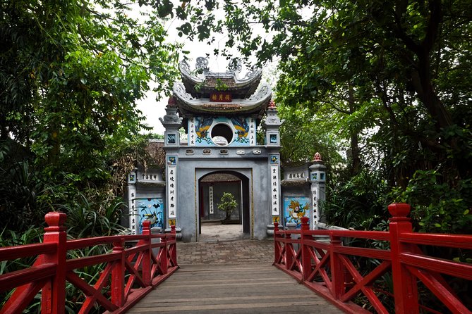 Full-Day Explore Hanoi Capital - The Temple of Literature at 2:00 p.m.
