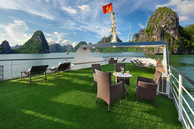 Full-Day Halong Bay Cruise with Limousine Pickup - Lunch and the sunset return sail