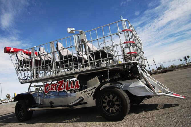 Giant Shopping Cart Limo Ride in Las Vegas - The music makes this more than a sightseeing loop