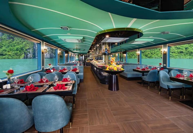 Ha Long Bay Cruise w/ Jacuzzi, Kayak & Limo from Hanoi - What this Ha Long Bay day really involves