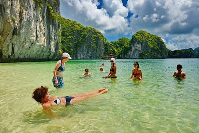 Halong Bay Day Trip 6hour: Buffet Lunch,Limousine bus,small group - Ti Top Island for swimming and the view