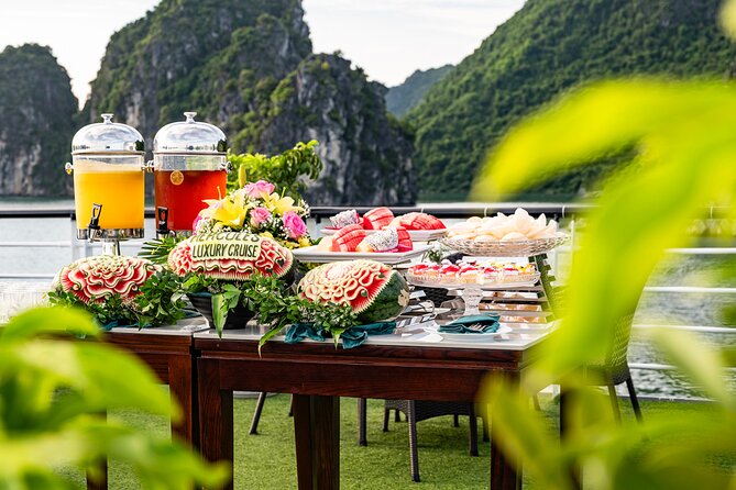 Halong bay Luxur Cruise Day trip: Buffet lunch & Limousine bus - What the $35 Halong Bay trip really includes