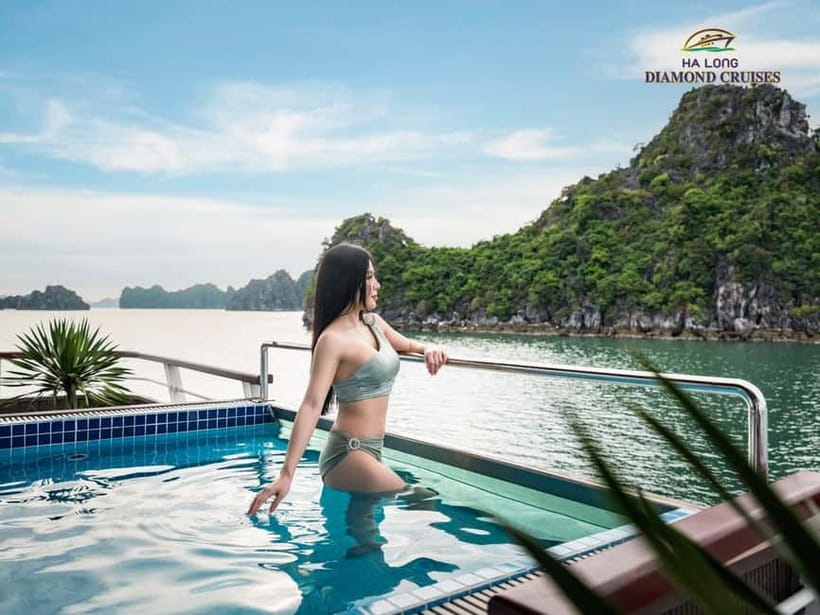 Hanoi:Best 5-Star Ha Long 1 Day Tour with limousine transfer - Titop Island, Beach Time, and the View from Above