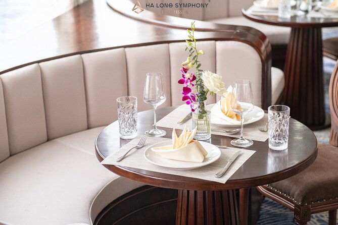Hanoi to Ha Long Symphony Cruise with Limousine and Local Lunch - A modern ship with plenty of places to sit