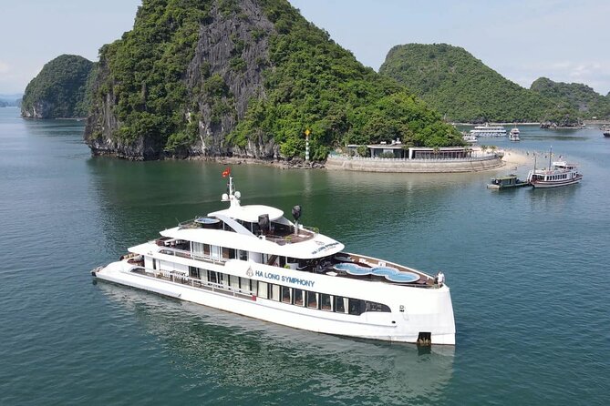 Hanoi to Ha Long Symphony Cruise with Limousine and Local Lunch - Titop Island and the final hour on the water
