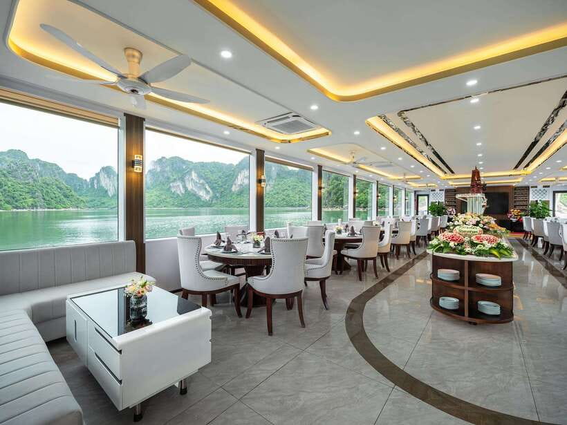 Hercules Ha Long Bay New Cruise From Hanoi With Limousine - Lunch beside Dog Rock and Fighting Cock