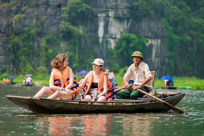 Hoa Lu - Tam Coc Luxury Small group 1D: Limousine bus, biking, boat trip, Lunch - Hoa Lu and Vietnam’s 10th-century capital