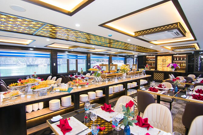La Casta Cruise - Luxury Day Tour in Halong Bay (Expressway- Limousine) - Kayaking, Bamboo Boats, and Luon Cave