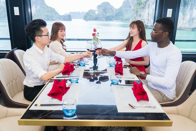 La Casta Cruise - Luxury Day Tour in Halong Bay (Expressway- Limousine) - The Jacuzzi, Sundeck, and Sunset Party