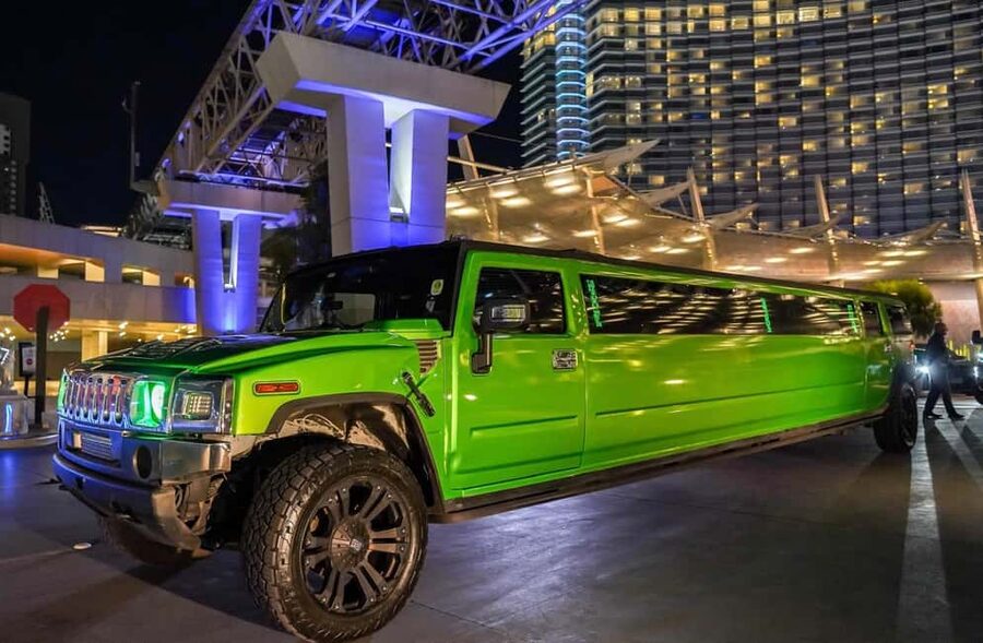 Las Vegas Limo Tour with Champagne and Nightclub Entry - Champagne, music, and the first stretch of the ride