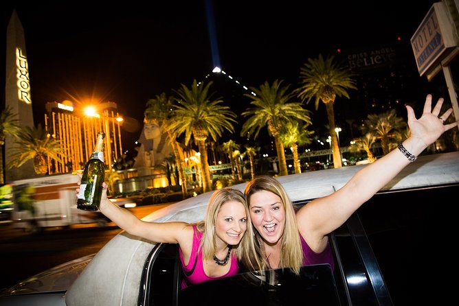 Las Vegas Strip by Super Stretch Limo with Personal Photographer - The Strip stops, from the Vegas sign to Bellagio