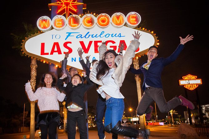 Las Vegas Strip by Super Stretch Limo with Personal Photographer - Price, group size, and real value