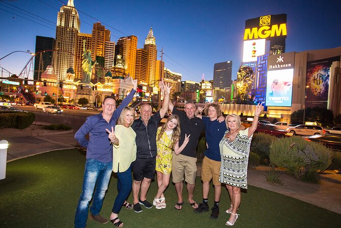 Las Vegas Strip by SUV Stretch Limo with Personal Photographer - What this Las Vegas limo experience is really selling