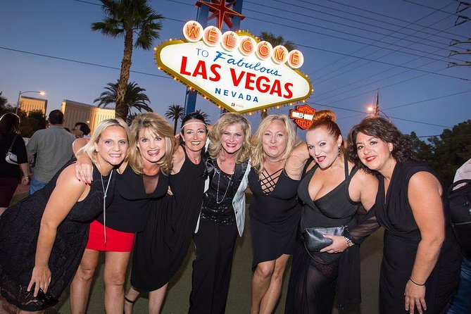 Las Vegas Strip by SUV Stretch Limo with Personal Photographer - Stop one: the Las Vegas Strip after dark