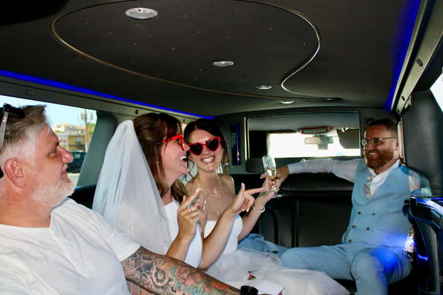 Las Vegas Strip Limo Tour with Champagne and Photos - Pickup near the Strip and a ride sized for your group