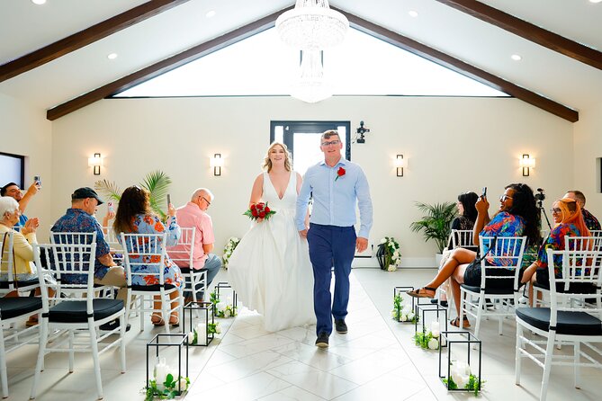 Las Vegas Wedding at The Little Vegas Chapel including Limousine Transportation - The limousine ride sets the tone
