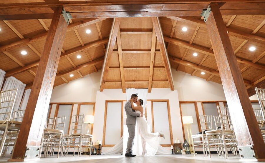 Las Vegas Wedding with Limousine Transportation - Inside the Little Vegas Chapel