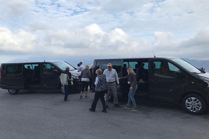 Limo service with English speaking driver - Choosing between the Mercedes Viano and Renault Traffic