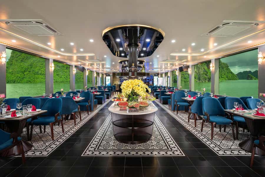 Luxury 6-Star Azura Cruise Halong Bay, Free Hanoi Limousine - Cabin comfort and onboard facilities
