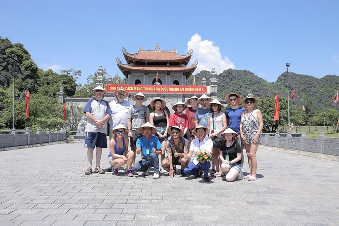 Luxury Hoa Lu Trang An Mua Cave Amazing View - Small Group Tour - Limousine Bus - Cycling and a Vietnamese Tea Break