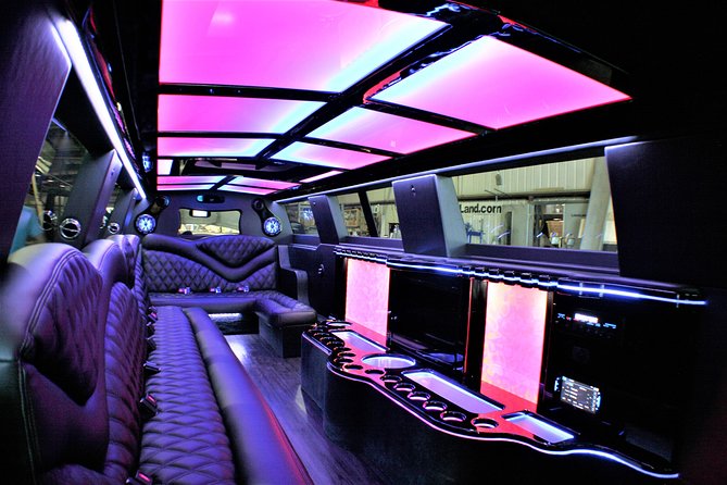Luxury Party Bus Limo in Miami - Inside the Sprinter-style party vehicle