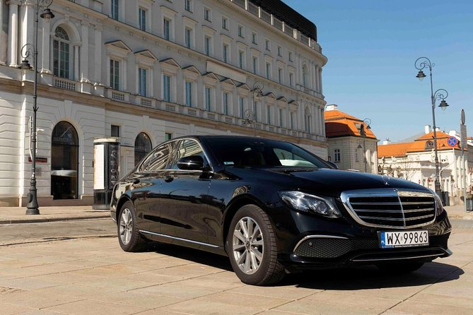 Luxury Warsaw Chopin Airport Transfer by private Limousine - A 20-meter walk to the Mercedes