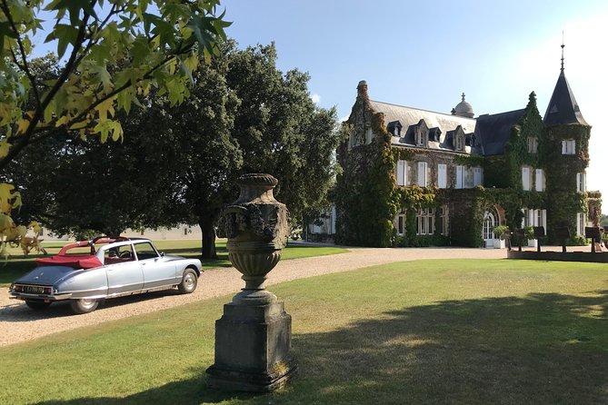 Médoc luxury wine tour aboard a Citroën DS Limousine Convertible - Saint-Julien and the Médoc château road