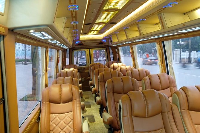 Morning Limousine Transfer Hanoi to Mai Chau 5 hours from Hanoi Old Quarter - Inside the limousine bus