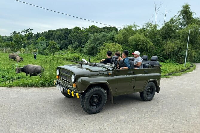 Ninh Binh Army Jeep see Highlight Start From Hanoi By Limousine - The early limousine ride from Hanoi