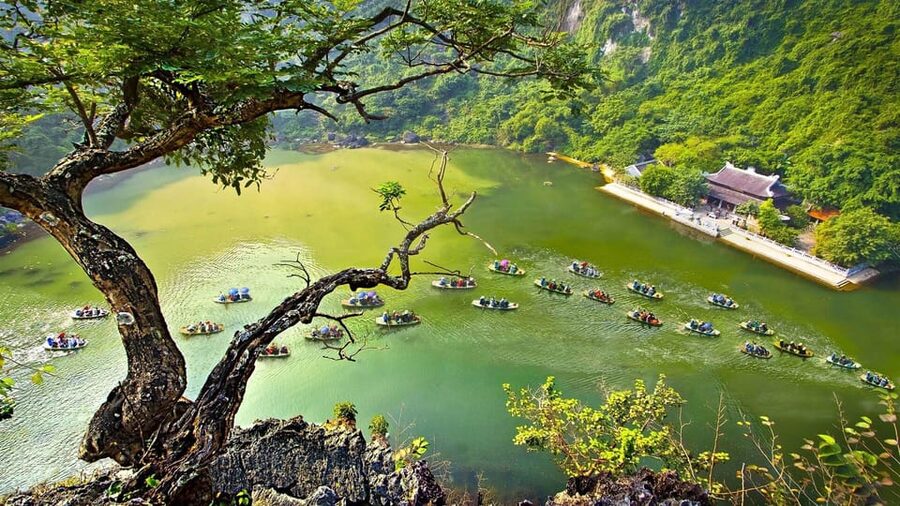 Ninh Binh: Hoa Lu Tam Coc Hang Mua on Limousine and Cycling - Lunch with Vietnamese specialties
