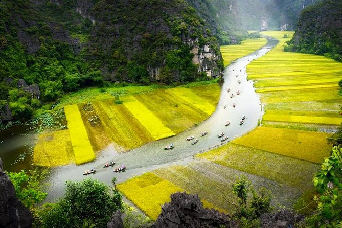 Ninh Binh Tour Hoa Lu Tam Coc Full Day: Biking,Boating,Tickets,Lunch, Limousine - A short bicycle ride through Ninh Binh villages