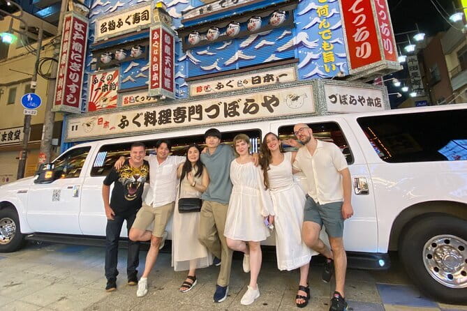 Osaka Limousine Photoshoot & Party Tour - Key points to know before booking