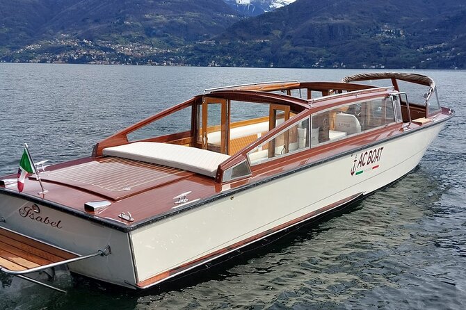 Private Boat Tour on Lake Como with Venetian Limousine - The villas and gardens along the route