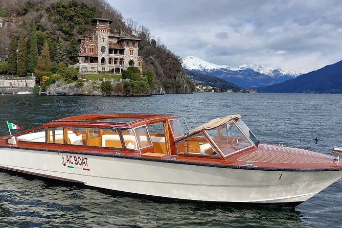 Private Boat Tour on Lake Como with Venetian Limousine - Villa Balbianello and the lake’s only island