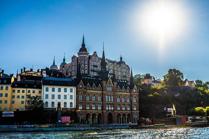 Private full day VIP city tour by limousine car in Stockholm - Views from Monteliusvägen and Fjällgatan