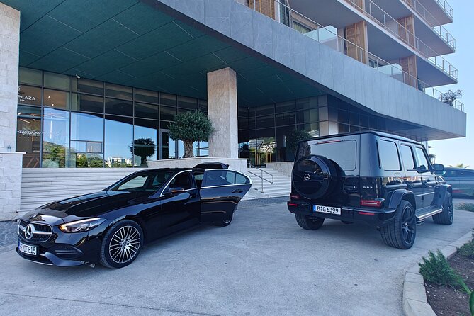Private Limo Service Company in Montenegro - A private ride instead of a shared shuttle