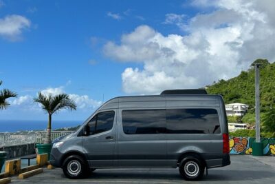 Private St. Thomas One Way Luxury Mercedes Van Limousine Service