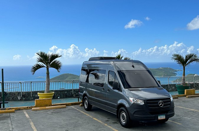 Private St. Thomas One Way Luxury Mercedes Van Limousine Service - Who will get the best value