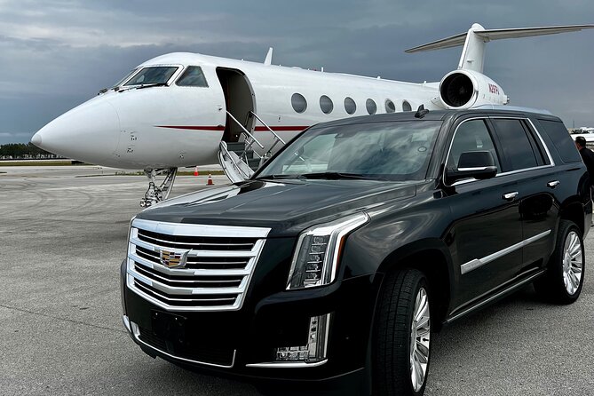 Private SUV Limo Services in Miami FL - Airport pickup and the information you should provide