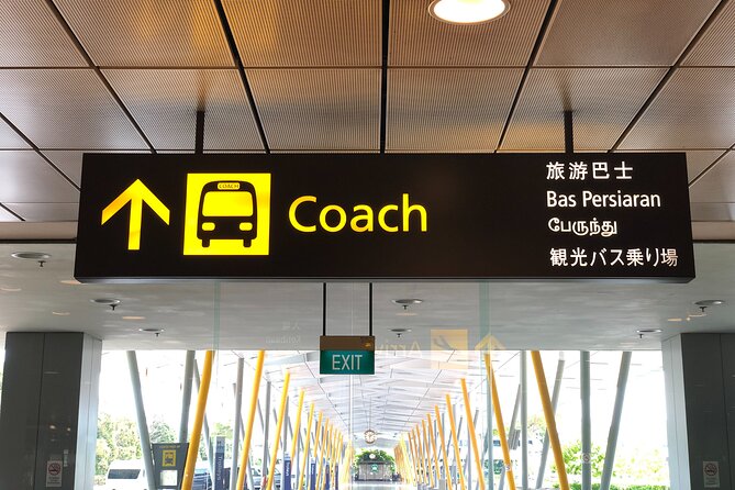 Singapore Arrival Ground Transfer in Limo-Bus - Meeting Amy and finding your ride at Changi