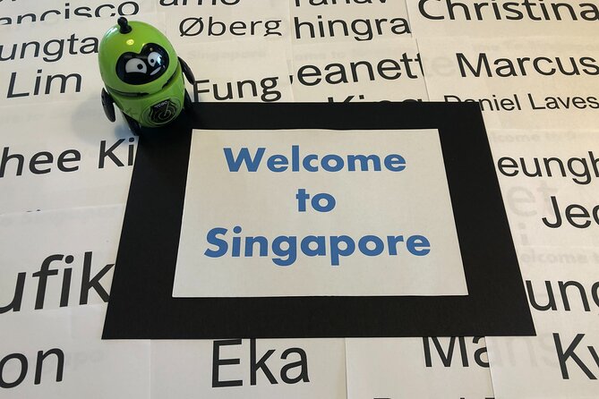 Singapore Arrival Ground Transfer in Limo-Bus - Drivers Alan and Allan add more than luggage help