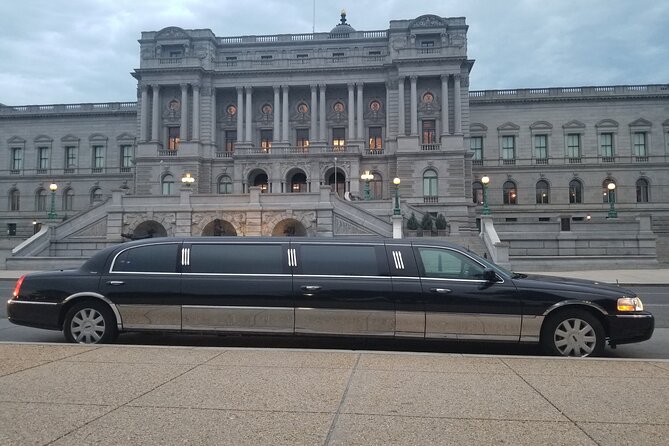 Stretch Limo Private Day & Night Custom Tours of Washington DC - The National Mall and its memorials