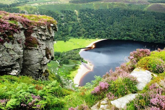 Tour Wicklow Mountains National Park in a limo with private guide - Glendalough, where two lakes shape the visit