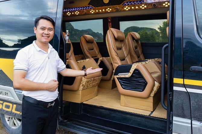 Transfer from Cat Ba Island to Ninh Binh with D-Class Limousine - Leaving Cat Ba and crossing to the mainland